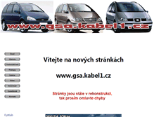 Tablet Screenshot of gsa.kabel1.cz