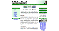 Desktop Screenshot of pravyblokustecko.kabel1.cz