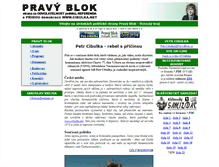 Tablet Screenshot of pravyblokustecko.kabel1.cz